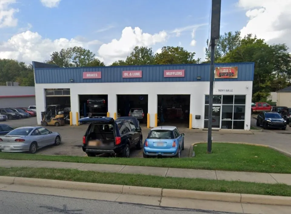 Blair's Garage auto and diesel repair shop in Lebanon, Ohio
